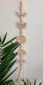 Moon Cycle Boho Hanging (Natural)