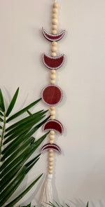 Moon Cycle Boho Hanging (Brown)