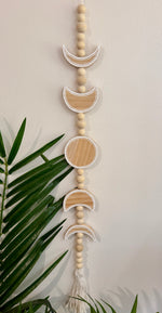 Moon Cycle Boho Hanging (Natural)