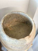 Bleached Vintage Wood Pot