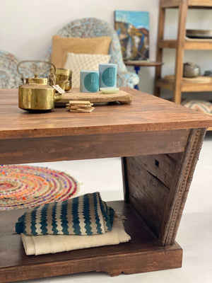 Vintage Camel Cart Coffee table