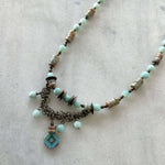 Amazonite Bead Necklace