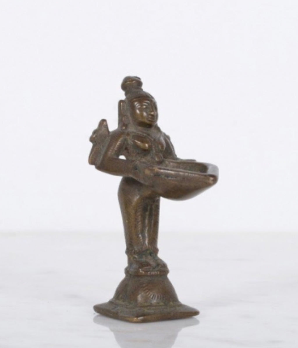 Antique Brass Figure