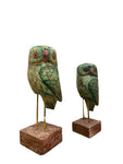 Wooden handpainted Owl Decor