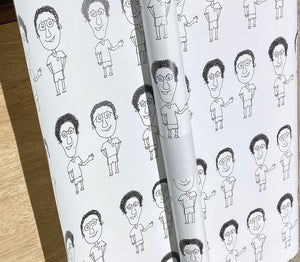 Wrapping Paper- Bob & Barry - by Tim Yule