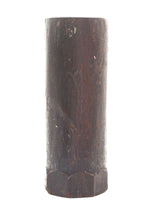Dark Brown Cylinder Pillar Candle Holder