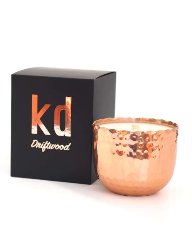 Driftwood Seasalt Soy Copper Candle