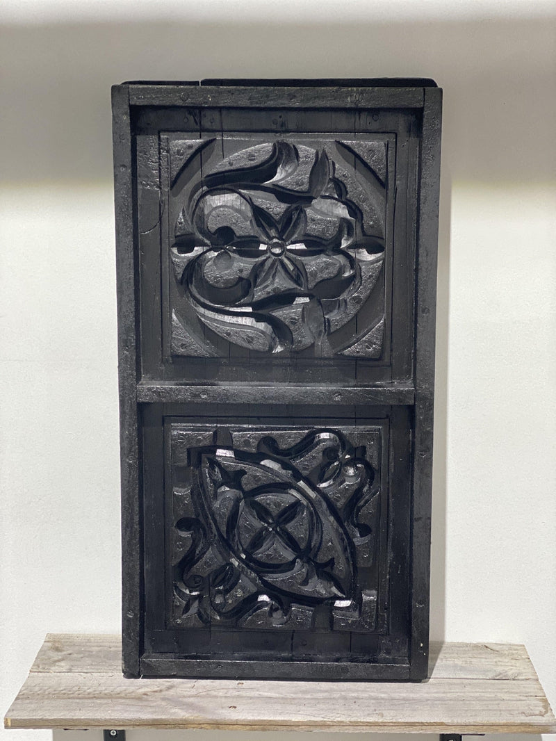 Double Mould Wood Carved Wall Panel