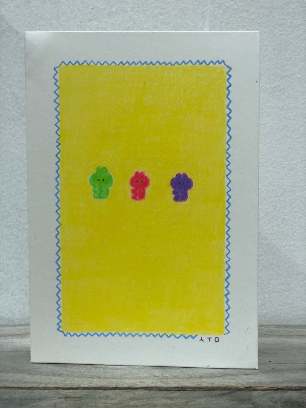 Jelly Babies Hand Drawn Card
